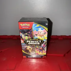 Pokemon TCG Mega Evolution Perfect Order Booster Bundle (6 Packs) Factory Sealed - Image 1