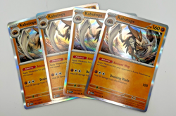 Pokemon Card 2023 Scarlet & Violet 151 Playset Kabutops HOLO 141/165 x4 4x - Image 1