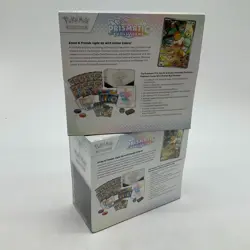 Lot of (2) Pokemon Center Prismatic Evolutions Elite Trainer Boxes SEALED PC ETB - Image 2