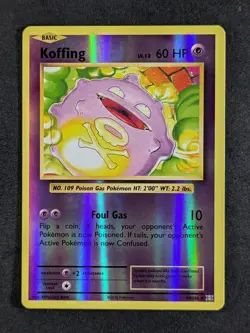 2016 Pokemon KOFFING #50/108 XY Evolutions Reverse Holo Uncommon English (B) - Image 1