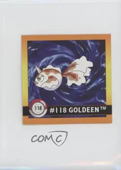 Goldeen Artbox Pokemon Stickers Series 1 #118 1999 - Image 1