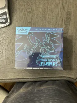Pokemon TCG Mega Evolution Phantasmal Flames Elite Trainer Box - Image 1