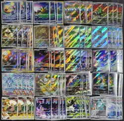 Lot 100 AR CHR Pokemon TCG Chinese Card Holo Wimpod Swablu Nacli NE40 - Image 1