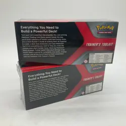 Lot of (2) Pokemon TCG Trainers Toolkit Boxes (4 Booster Pack Per) - Image 2