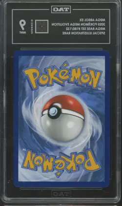 2025 Pokemon Mega Evolution Mega Base Set #180 Mega Ardol EX Mint TAG 9 - Image 2