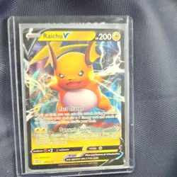 Pokemon Raichu V Brilliant Stars Ultra Rare Holo 045/172 200 HP English - Image 1