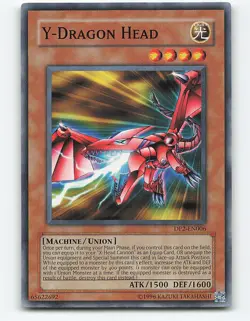 Y-Dragon Head #DP2-EN006 Yugioh Card - Image 1