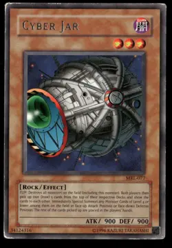 Cyber Jar MRL-077 Rare Magic Ruler Yu-Gi-Oh Heavily Played - Image 1