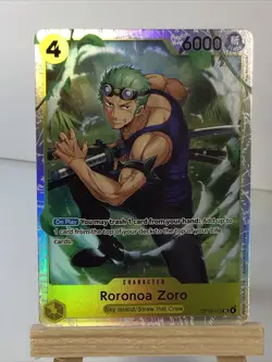 Roronoa Zoro OP15-113 SR Adventure on Kami's Island One Piece TCG English NM - Image 2