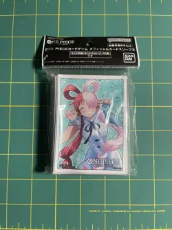 New One Piece Card Game Official Sleeves Assortment 3 Uta 70ct Bandai US Seller - Image 1
