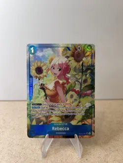 Rebecca (Alt Art) OP15-053 SR Adventure on KAMI's Island ONE PIECE ENGLISH - Image 1