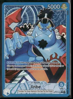 The Azure Sea's Seven #OP14-040 Jinbe - Image 1