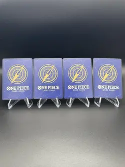 One Piece TCG Tsuru OP02-106 Alternate Art Playset x4 - Image 2