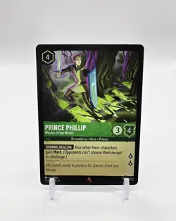 Prince Phillip Rare Disney Lorcana TCG Fabled No. 72/204 - Image 1