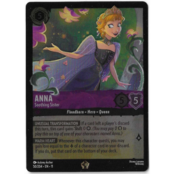 Anna (Soothing Sister) Winterspell 50/204 Disney Lorcana- Legendary - Cold Foil - Image 1