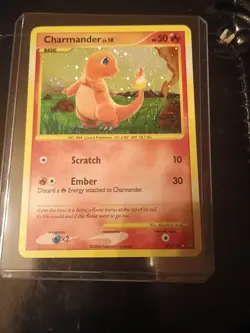 Pokemon Charmander TCG Stormfront Holo Card 101/100 Secret Rare MP/HP - Image 1
