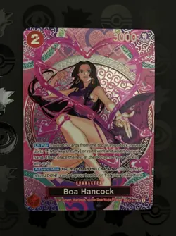 Bandai Boa Hancock SP Character One Piece Card Game OP12-014 3000 Power Holo - Image 2