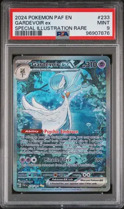 PSA 9 Gardevoir EX 233/091 - Pokemon TCG Paldean Fates 2024 SIR - MINT Card - Image 1