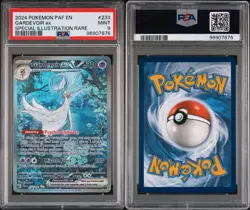 PSA 9 Gardevoir EX 233/091 - Pokemon TCG Paldean Fates 2024 SIR - MINT Card - Image 3