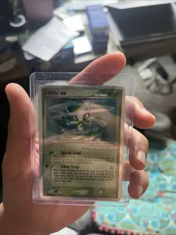 Pokemon TCG Celebi EX Holo Card 117/115 Unseen Forces - Image 4