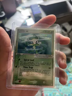 Pokemon TCG Celebi EX Holo Card 117/115 Unseen Forces - Image 5