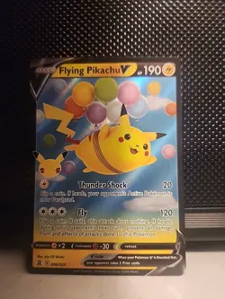Pokemon Flying Pikachu v Celebrations Holo Card 006/025 Stamped - Image 2