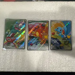 Pokemon First Partner Illustration Collection Series 1 Promos Set 3 Cards Kanto - Image 1