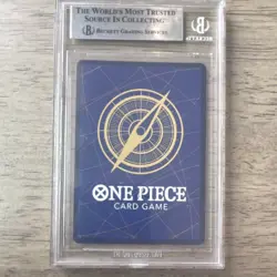 Monkey D Luffy OP11-118 SEC Manga Rare BGS 9 Beckett One Piece Card OP11 - Image 3