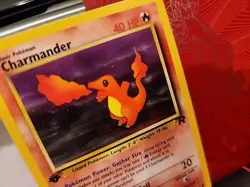 Charmander 50/82 1st Edition Team Rocket Pokemon TCG Card - Image 2