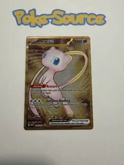 Mew ex 205/165 (Metal Card) – Scarlet & Violet 151 Near Mint / Mint - Image 1