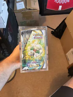Pokemon TCG Brilliant Stars Booster Box 36 Packs, New Sealed acrylic case - Image 4