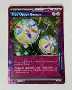 Neo Upper Energy Temporal Forces 162/162 Ace Spec Rare Card NM/M Condition - Image 1