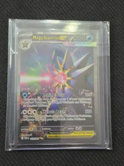 Pokemon Mega Starmie EX 118/088 SIR - Perfect Order PSA 10 CONTENDER CARD - Image 1