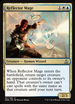Reflector Mage -Foil Medium Play MTG Oath of the Gatewatch - Image 1