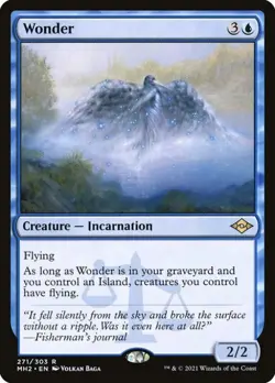 Wonder (Foil Etched) -Foil Light Play MTG Modern Horizons 2 - Image 1
