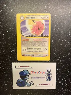 Carte Pokemon Melodelfe Rare 41/165 Wizards Expedition Francais Vf Fr - Image 1