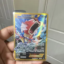 Gyarados EX Secret Rare Full Art Holo Pokemon Card Breakpoint 123/122 EX - Image 1
