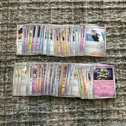 Prismatic Evolutions 60+ Holo And Reverse Holo Lot Including Trainer Cards - Image 1