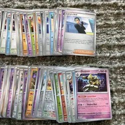 Prismatic Evolutions 60+ Holo And Reverse Holo Lot Including Trainer Cards - Image 2