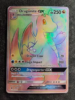 Pokemon Card Dragonite GX SM156 2018 NM - Image 1