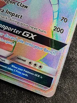 Pokemon Card Dragonite GX SM156 2018 NM - Image 5