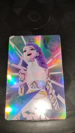 McDonald's Kpop Demon Hunter Card Rumi Jinu Hands Holo Ultra Rare and Rumi Holo - Image 2