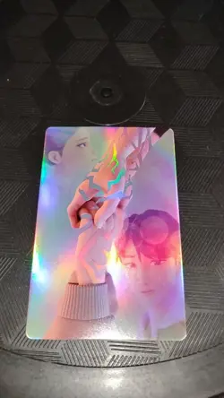 McDonald's Kpop Demon Hunter Card Rumi Jinu Hands Holo Ultra Rare and Rumi Holo - Image 3