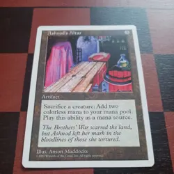 Mtg Ashnod's Altar LP Core Set 5th Fifth Edition Magic Card - Image 2