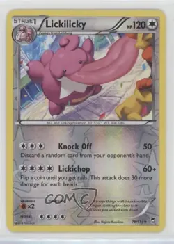 Lickilicky Reverse Foil Pokemon XY Furious Fists #79 - Image 1