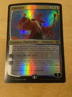 MTG Elminster FOIL [Commander Legends: Battle for Baldur's Gate] NM - Image 1