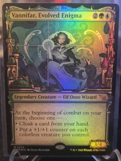 Vannifar, Evolved Enigma (Showcase) (0323) Murders at Karlov Manor Foil - Image 1