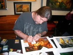 Signed MTG Magic Bob Eggleton Artist Proof _ Urza's Saga _ GILDED DRAKE _ 1/50! - Image 2