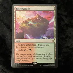 1 x Spire Garden - Commander: Teenage Mutant Ninja Turtles - NM-Mint - MTG 0075 - Image 1