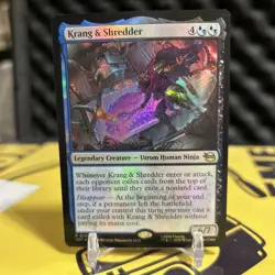 Krang & Shredder Teenage Mutant Ninja Turtles Foil - Image 1
